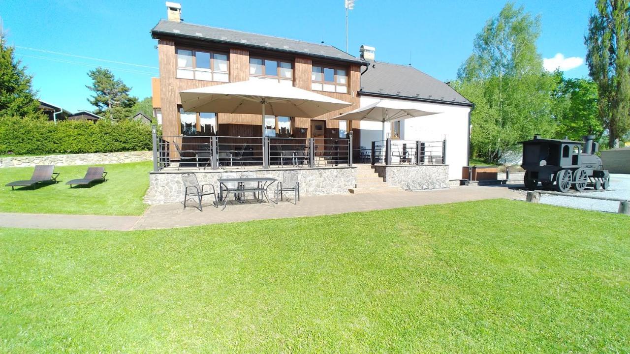 Penzion Stribrny Vitr (Adults Only) Horní Planá Zewnętrze zdjęcie